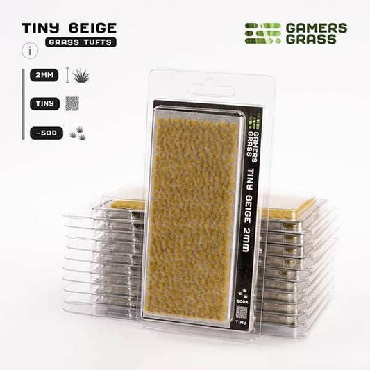 Gamers Grass Tufts: Beige- Tiny - 