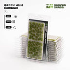 Gamers Grass Tufts: Green 4mm- Wild - 