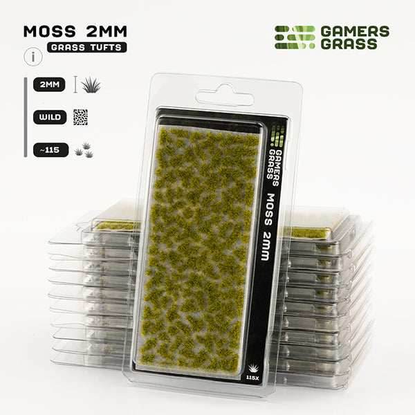 Gamers Grass Tufts: Moss 2mm- Wild - 