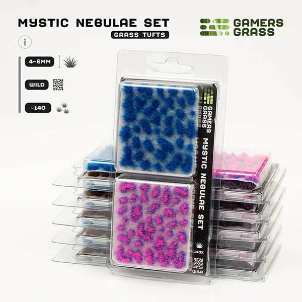 Gamers Grass Tufts: Mystic Nebulae Set- Wild - 