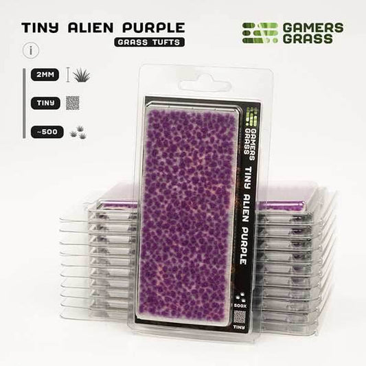 Gamers Grass Tufts: Tiny Alien Tufts- Purple 2mm - 