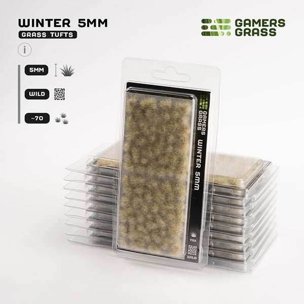 Gamers Grass Tufts: Winter 5mm- Wild - 
