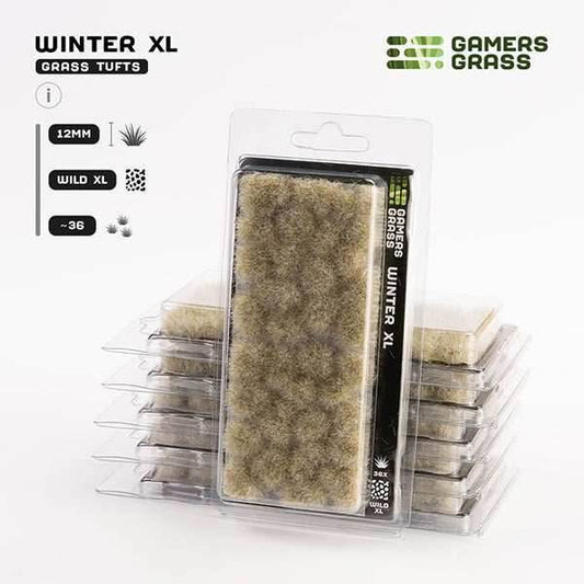 Gamers Grass Tufts: Winter XL 12mm- Wild XL - 