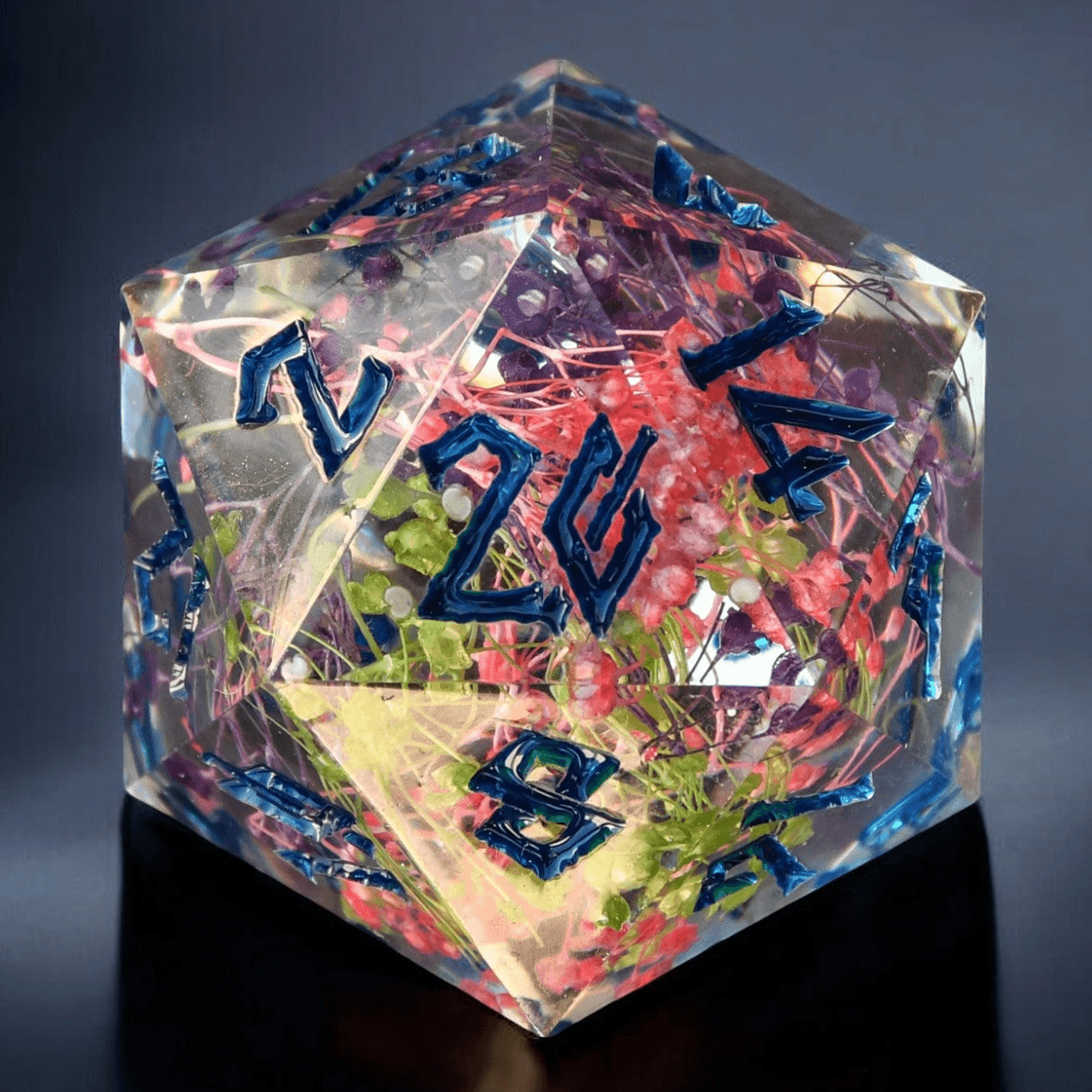 Garden Bouquet Blue Resin 30mm D20 'PRE-ORDER | SPRING EVENT DEAL' - 