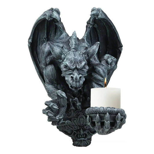 Gargoyle Wall Candleholder - 