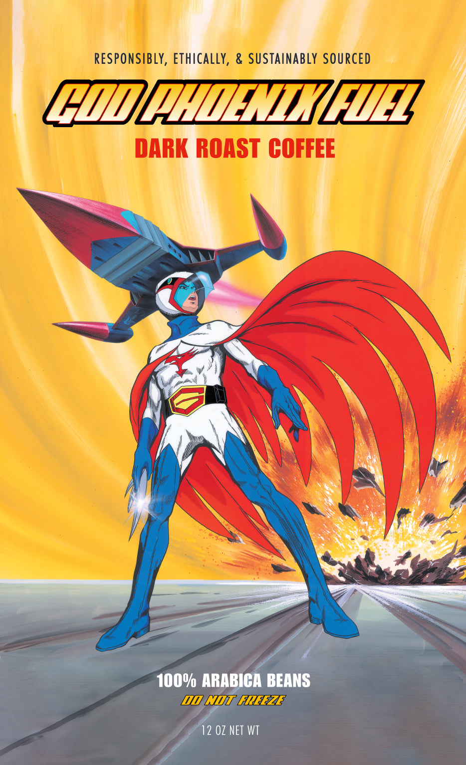 God Phoenix Fuel : Dark Roast Coffee