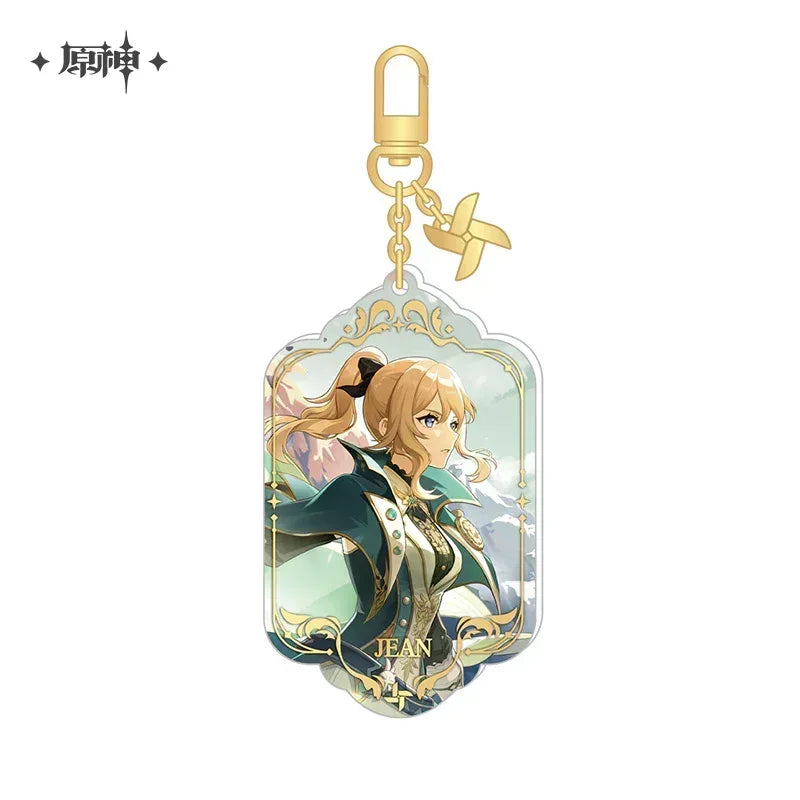 Theme Series Acrylic Keychain Genshin Impact