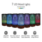 Vintage Metal Ultrasonic 100ml Essential Oil Aroma Diffuser - Butterfly / US
