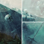 Gelatinous Cube D&D Canvas Artwork