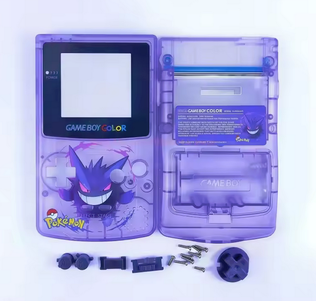 GBC Game Boy Color Case Replacement Shell Full Housing Pokemon