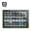 Model Color Set: 16 WWII German Camouflage - 