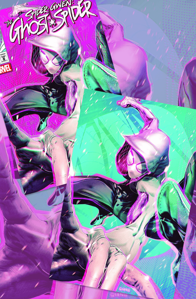 Spider-Gwen Ghost Spider #4 | John Giang Exclusive Variant - Trade & Virgin Set