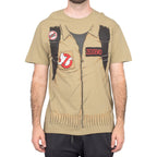 Ghostbuster Adult Short Sleeve Costume T-shirt with Back Print