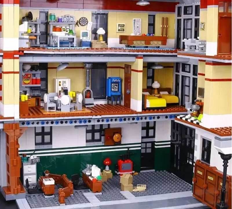 Ghostbusters Firehouse MOC 75827 - 