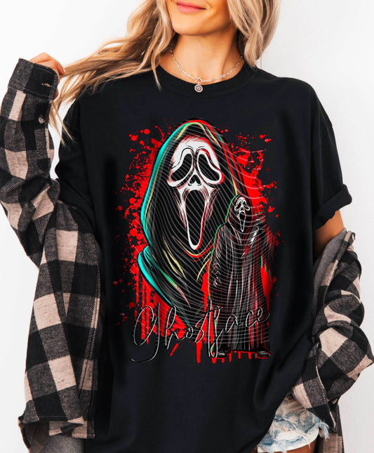 Ghostface Slice and Dice Graphic Tee - S