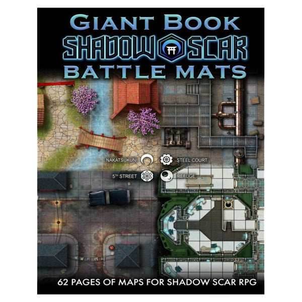 Giant Book of Shadow Scar Battle Maps - 