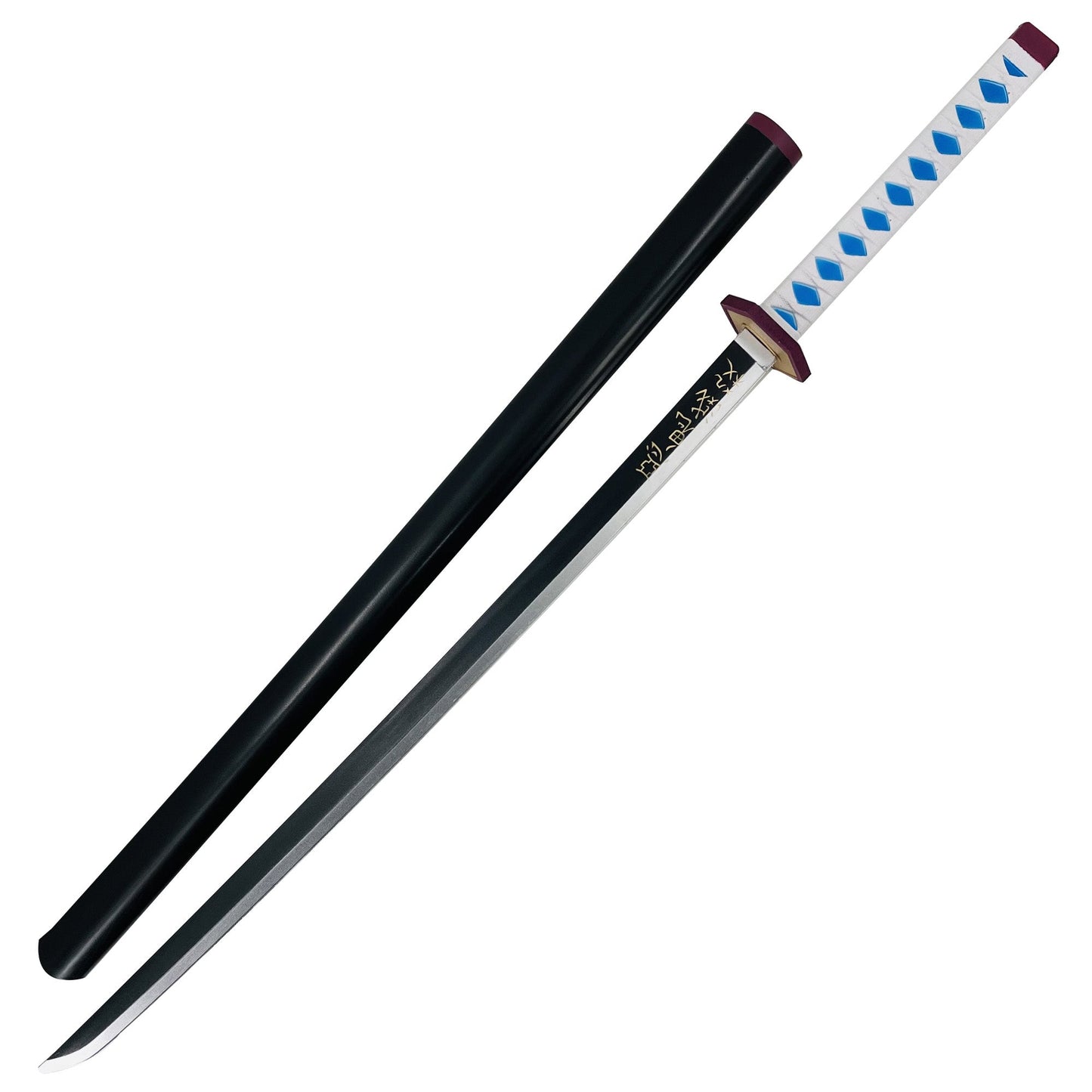 Giyu Tomioka Demon Slayer Foam Katana Sword With Scabbard-1
