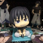 Gojo Satoru Anime Figure Jujutsu Kaisen Action Figurines Chibi Mini Set PVC Model Collectible Display Toy Gift