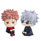 Gojo Satoru Anime Figure Jujutsu Kaisen Action Figurines Chibi Mini Set PVC Model Collectible Display Toy Gift