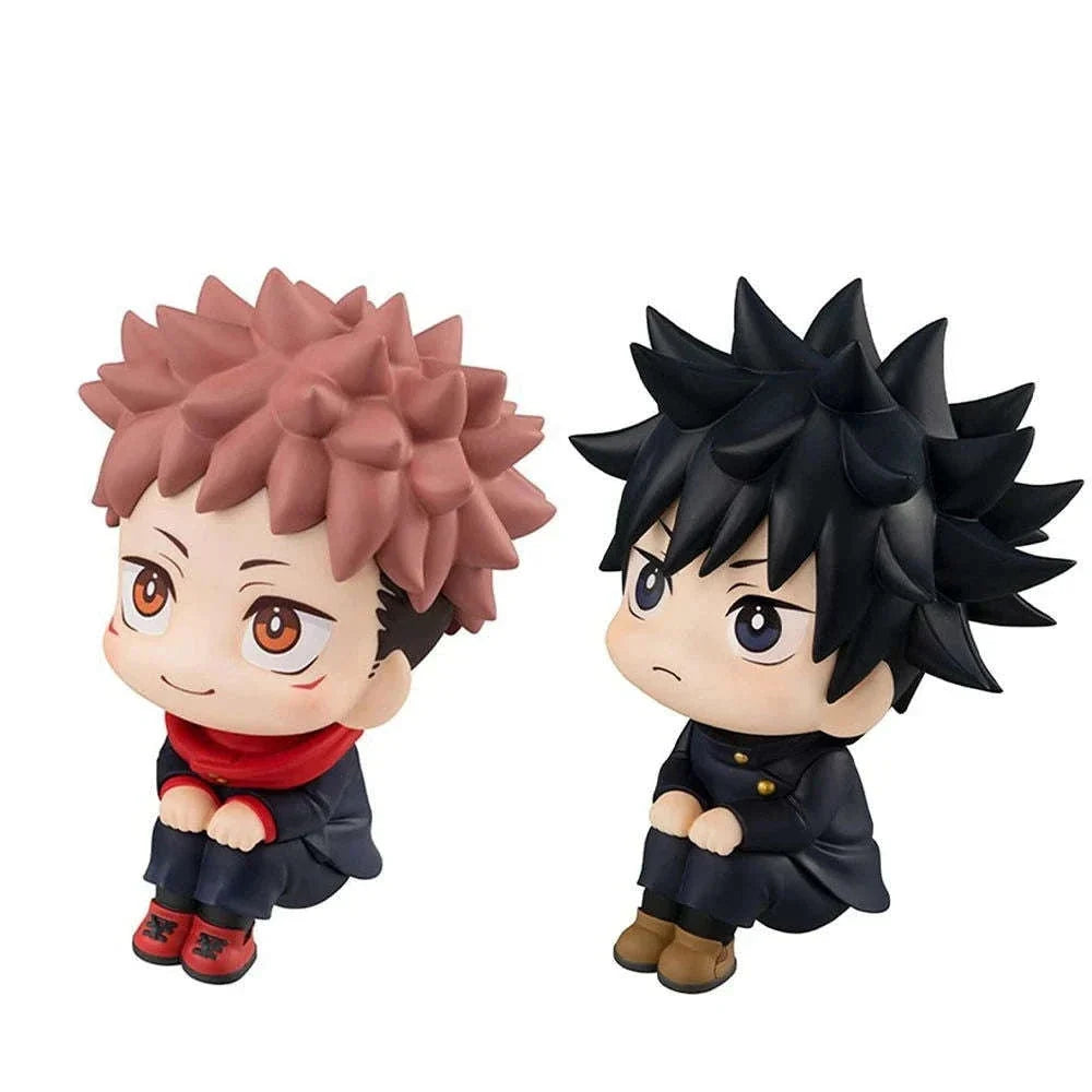 Gojo Satoru Anime Figure Jujutsu Kaisen Action Figurines Chibi Mini Set PVC Model Collectible Display Toy Gift