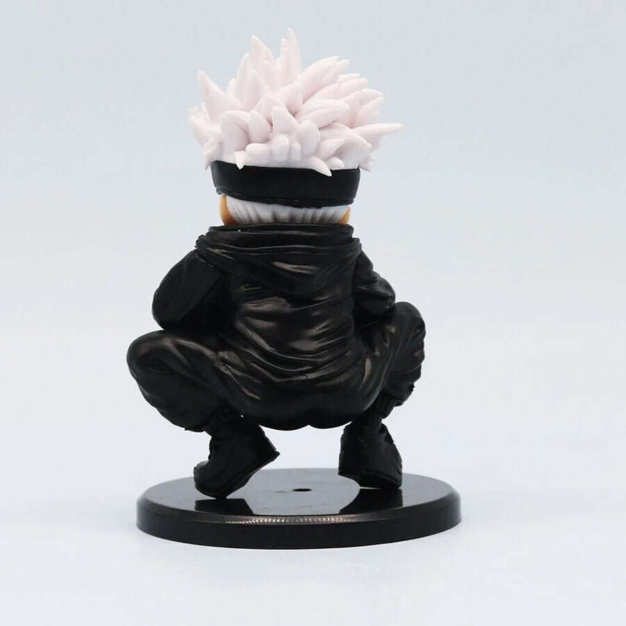 Gojo Satoru Chibi Mini Anime Figure, Jujutsu Kaisen JJK Figurine Gifts 13cm/5in