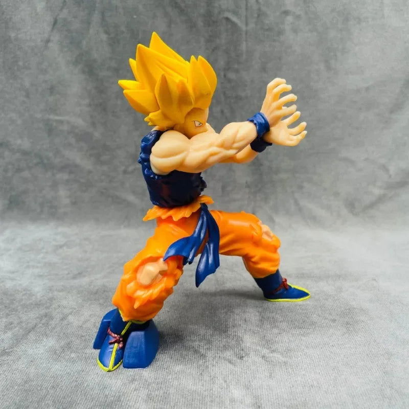 Goku Dragon Ball Z Anime Figure, Kamehameha Cell Saga Dragon Ball Z Super Saiyan Figurine, Anime 6in