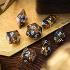 Gold Handmade Resin DND Dice Set - Only 1 D20