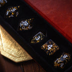 Gold Handmade Resin DND Dice Set - Only 1 D20