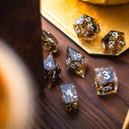 Gold Handmade Resin DND Dice Set - Only 1 D20