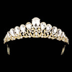 Teardrop Accented Princess Tiara