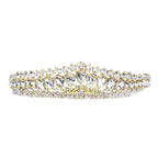 Teardrop Stone Cluster Princess Tiara