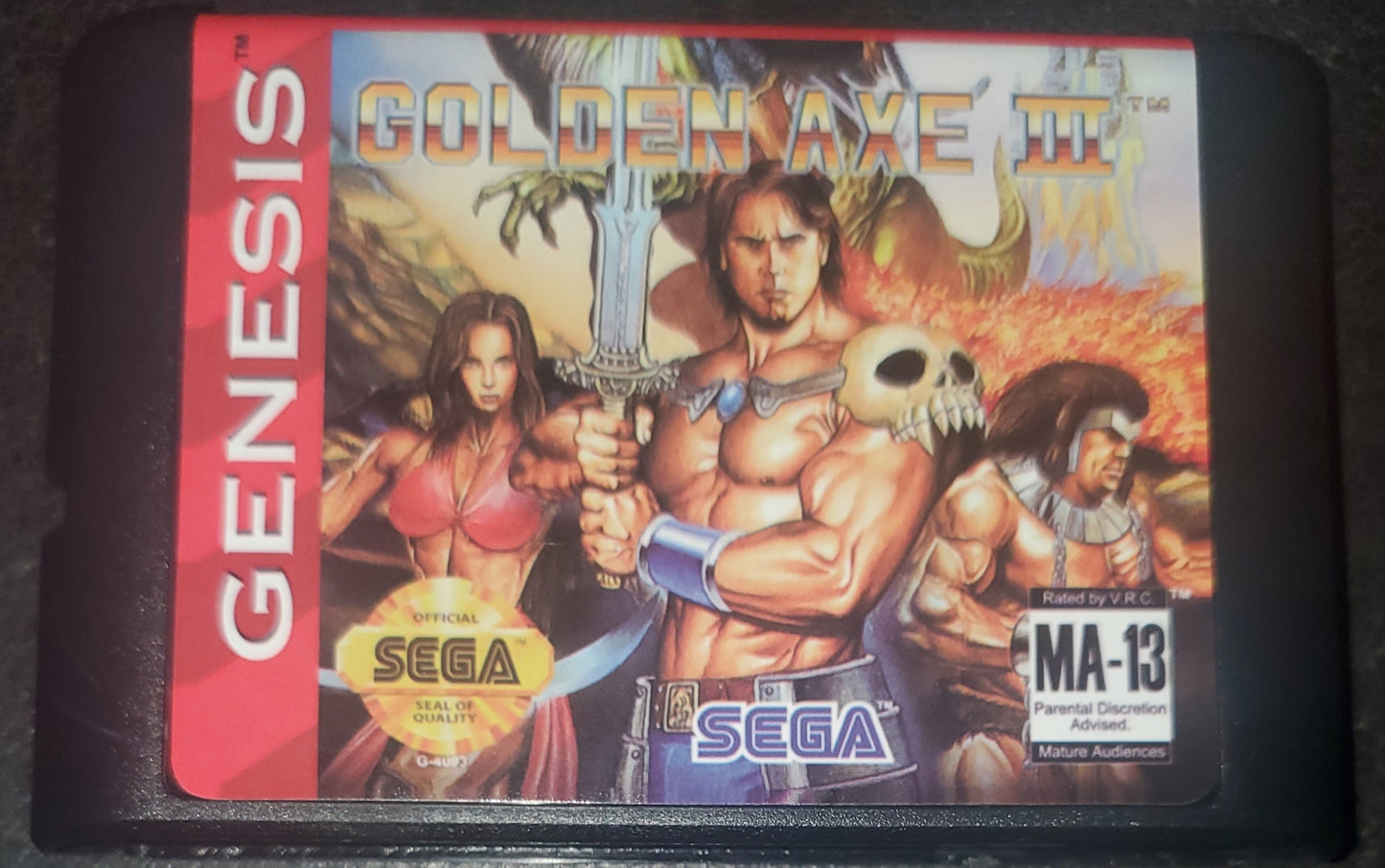 Sega Genesis Mega Drive Video Game Cartridges