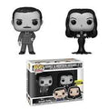 Pop! Vinyl: Gomez & Morticia Addams (Black & White 2-Pack) Entertainment Earth Exclusive - 