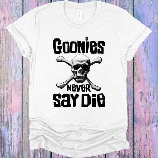 Goonies Never Say Die Graphic Tee - S