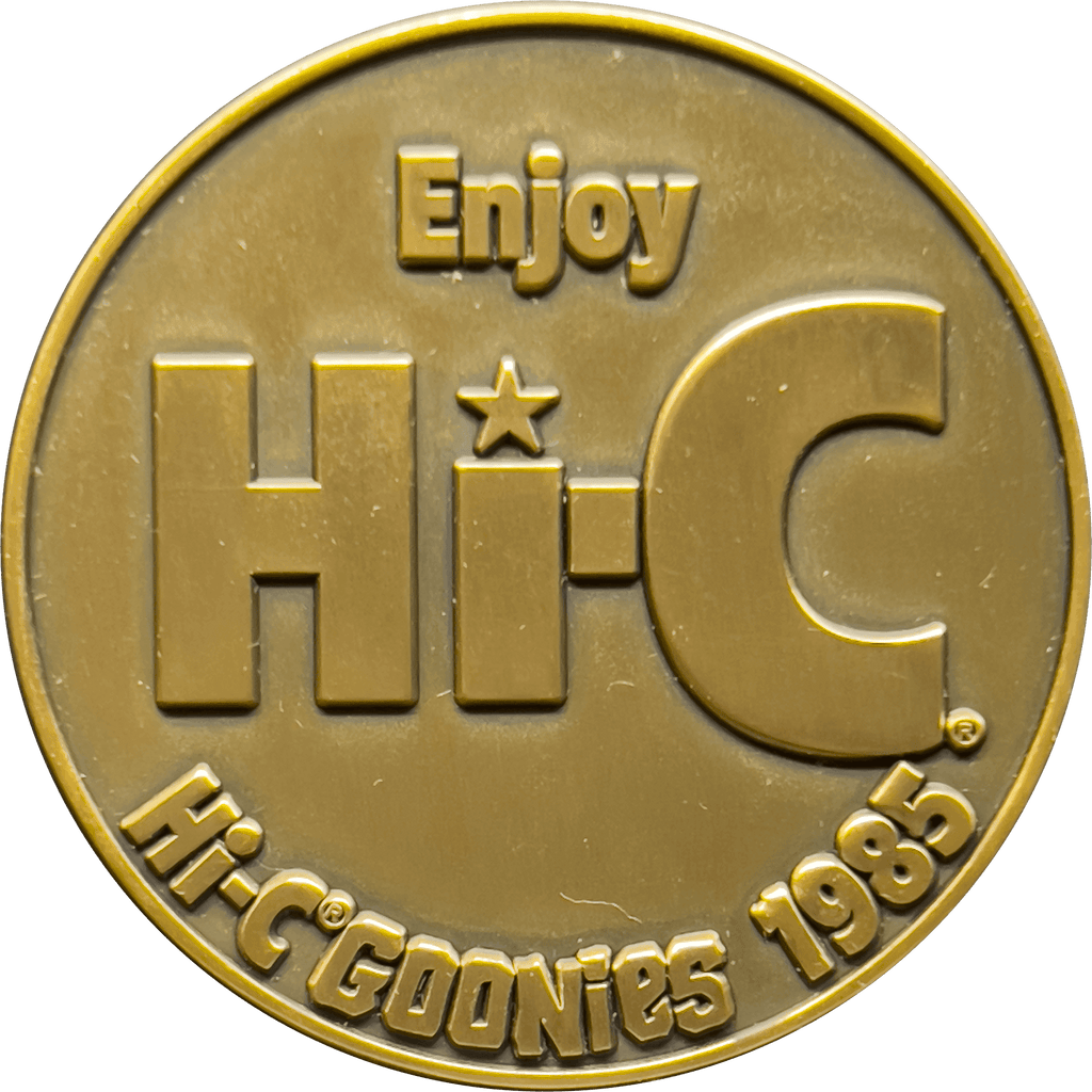 GL15-007 Goonies Doubloon Hi-C Challenge Coin One Eyed Willie pirate Treasure Replica Prop - 