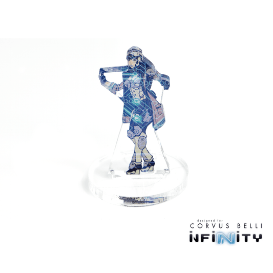 Infinity 3D Markers: Hassassin Govads (25mm Cybermask) - A