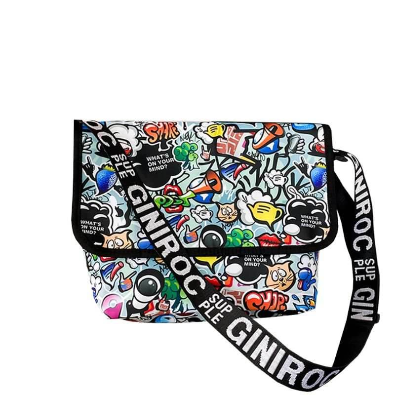 Graffiti Messenger Bag - 