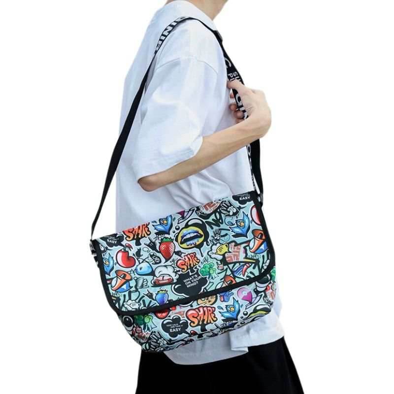 Graffiti Messenger Bag - 
