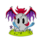 Grave Guardian Enamel Pin - 