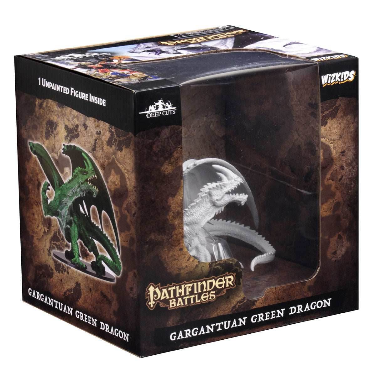Pathfinder Battles: Deep Cuts - Gargantuan Green Dragon - 