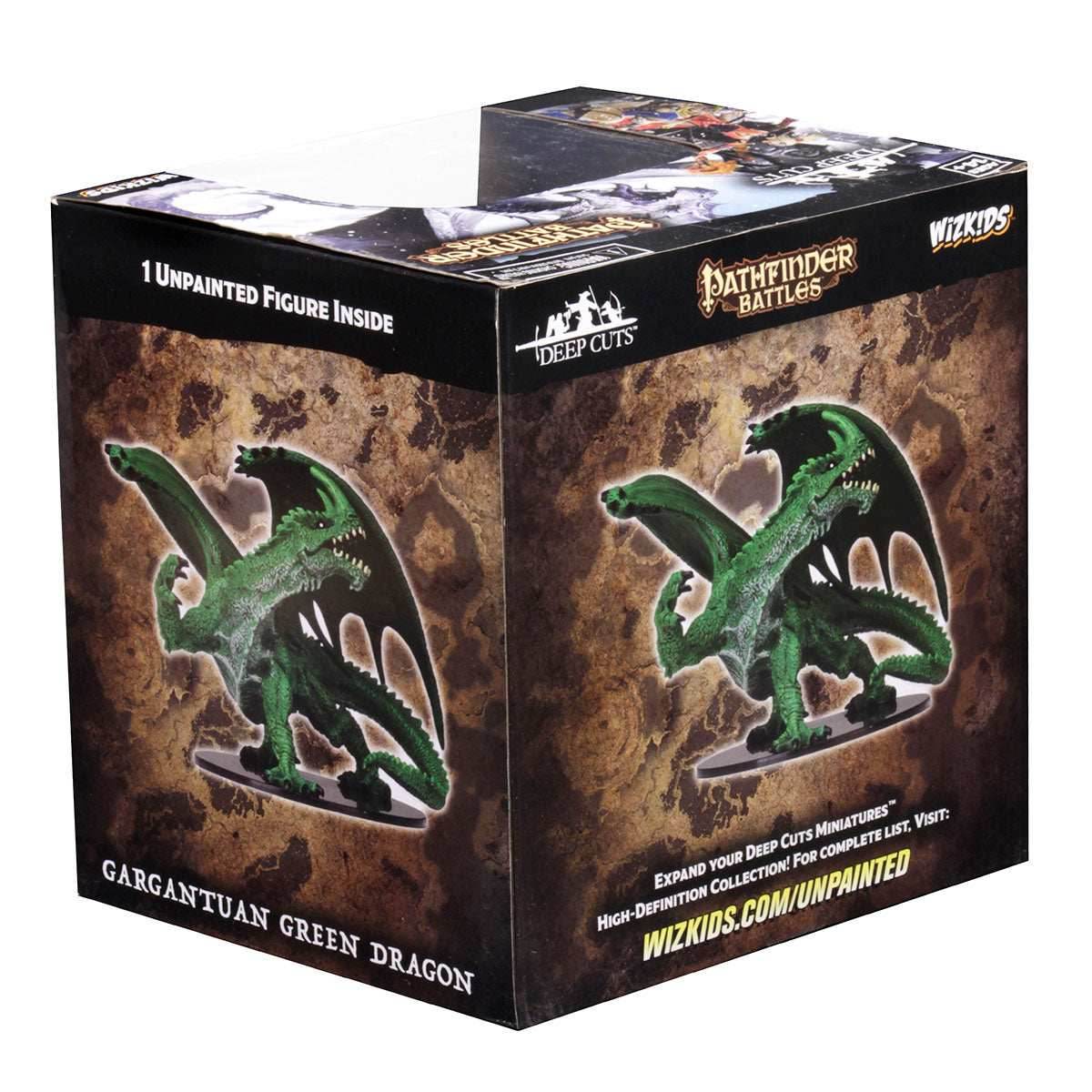 Pathfinder Battles: Deep Cuts - Gargantuan Green Dragon - 