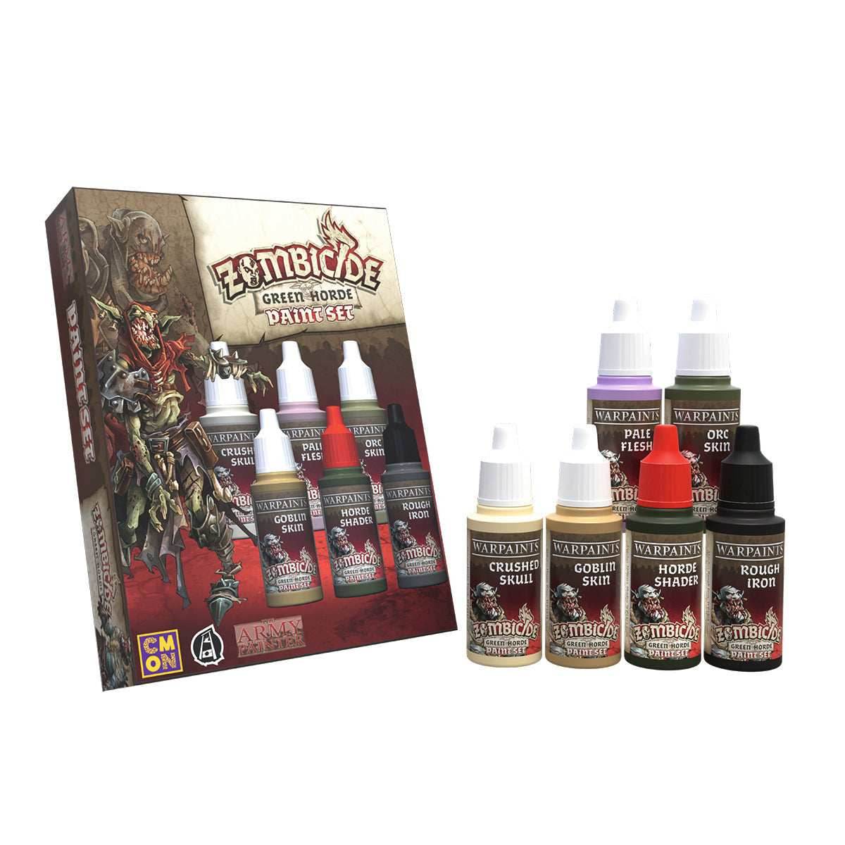 Army Painter Warpaints: Zombicide Green Horde Paint Set - 