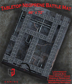 Grimdark Station - Neoprene Battle Mat - Warhammer, AoS, 40K, Kill Team, MCP, Shatterpoint, Legion, More