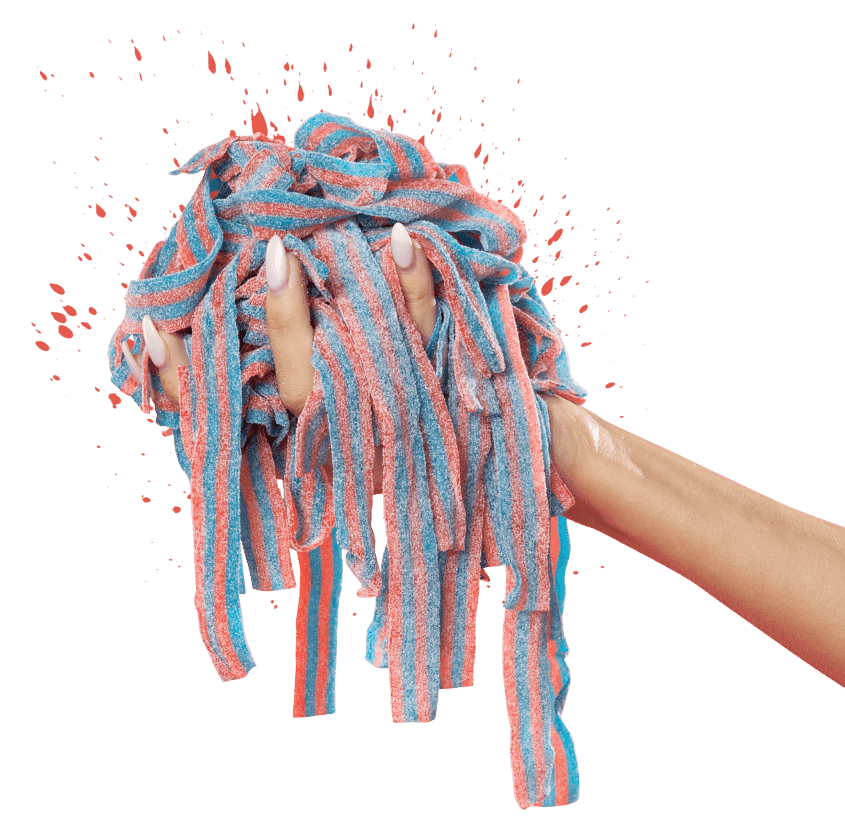 Sour Strips Double Berry (104g) - 