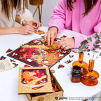 Wooden jigsaw puzzle Harry Potter Gryffindor™ Gameplay
