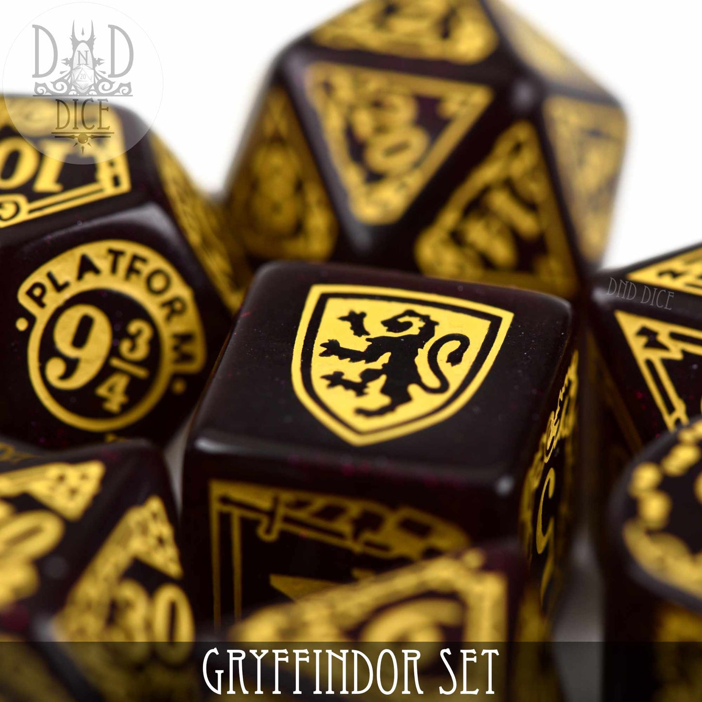 Harry Potter - Gryffindor Dice Set