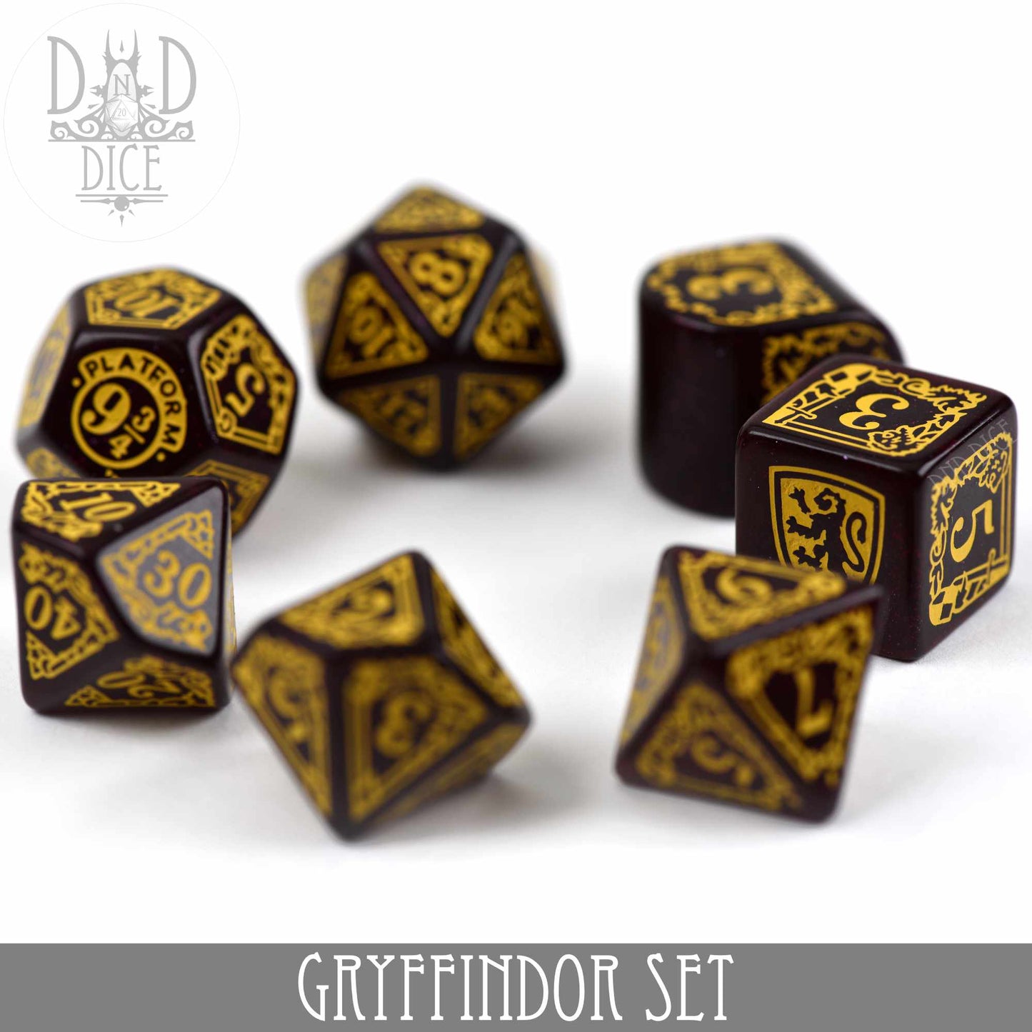 Harry Potter - Gryffindor Dice Set