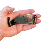 CL5-018 Knight Rider KITT Gullwing 4.5 inch pin 2 posts & deluxe locking safety clasps - 