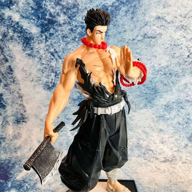 Gyomei Himejima Figure, Stone Hashira Demon Slayer Kimetsu No Yaiba Figurines