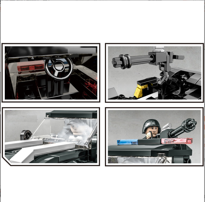 SWAT Rapid Pick Up Truck / Patrol Boat - Mil-Blox